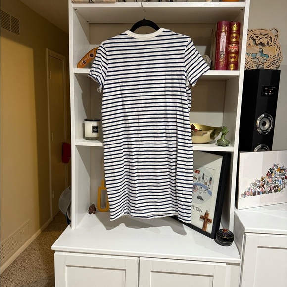 Universal Thread Navy and White Striped Mini Dress - Picture 2 of 2